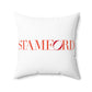 41 Tilt Stamford Spun Polyester Square Pillow