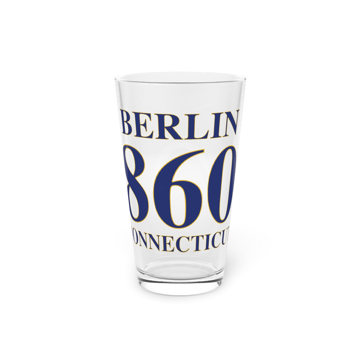 Berlin 860 Connecticut Pint Glass, 16oz