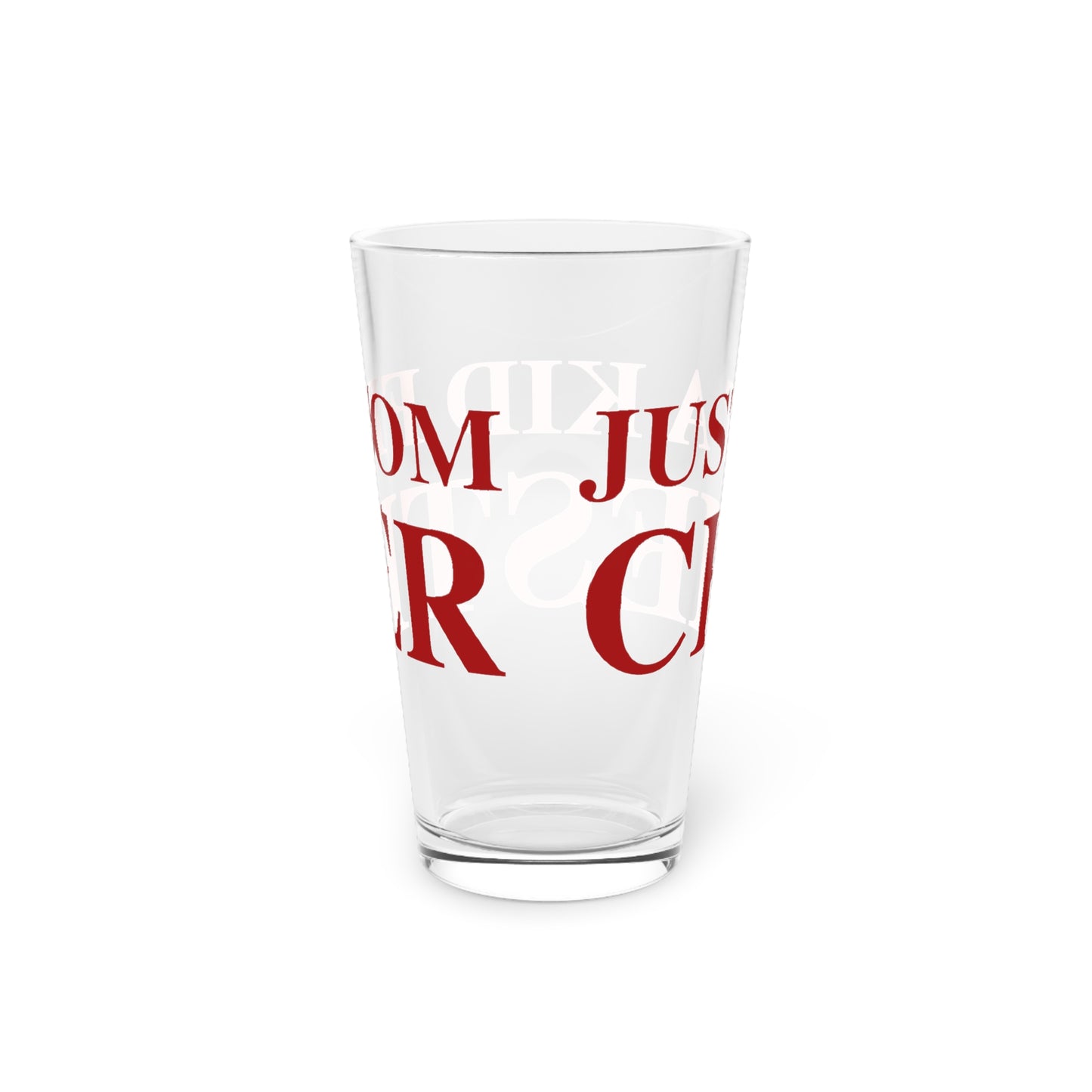 Just a kid from Chester Pint Glass, 16oz