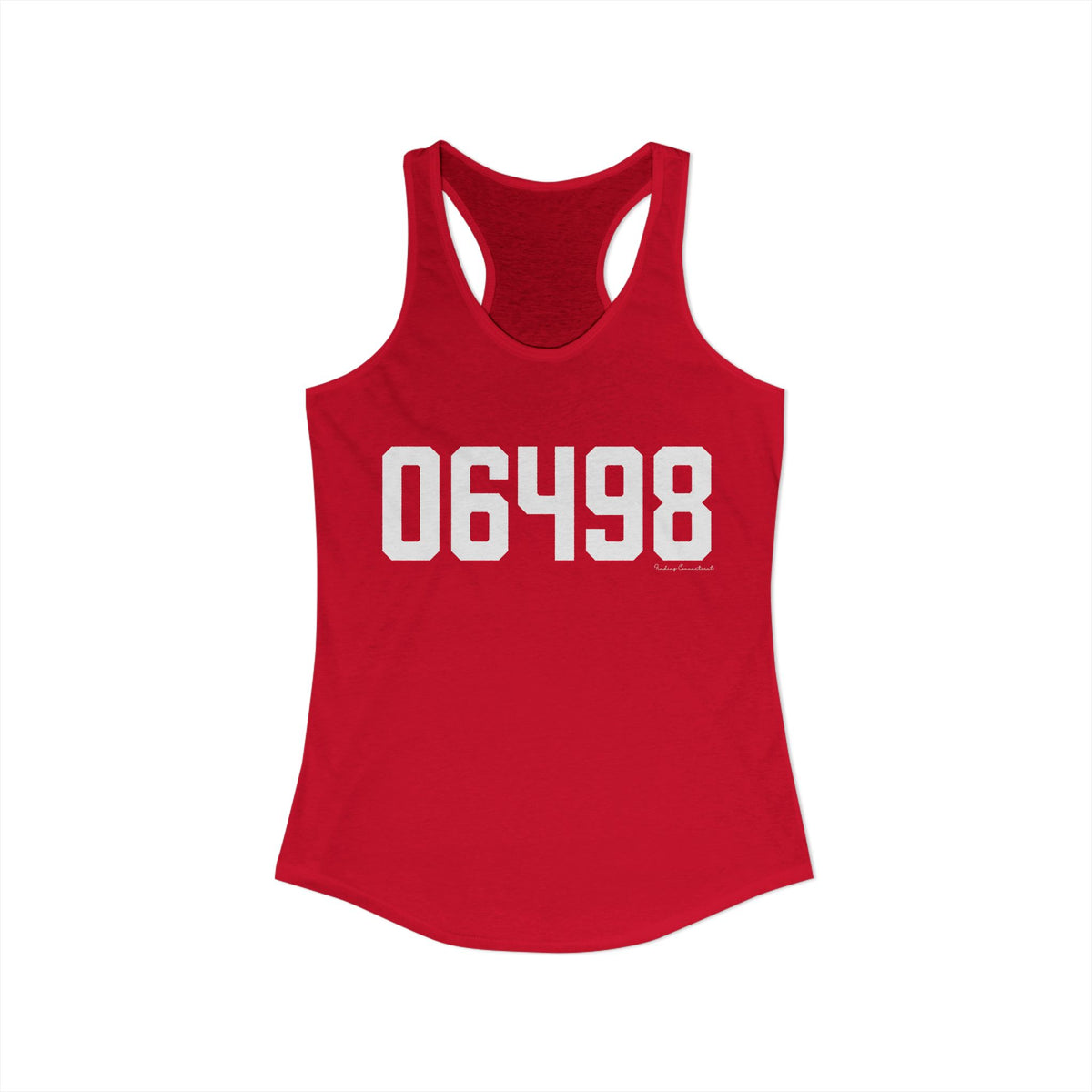 06498 Westbrook CT Zip Code Women's Ideal Racerback Tank Top