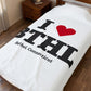 I Heart BTHL Velveteen Plush Blanket