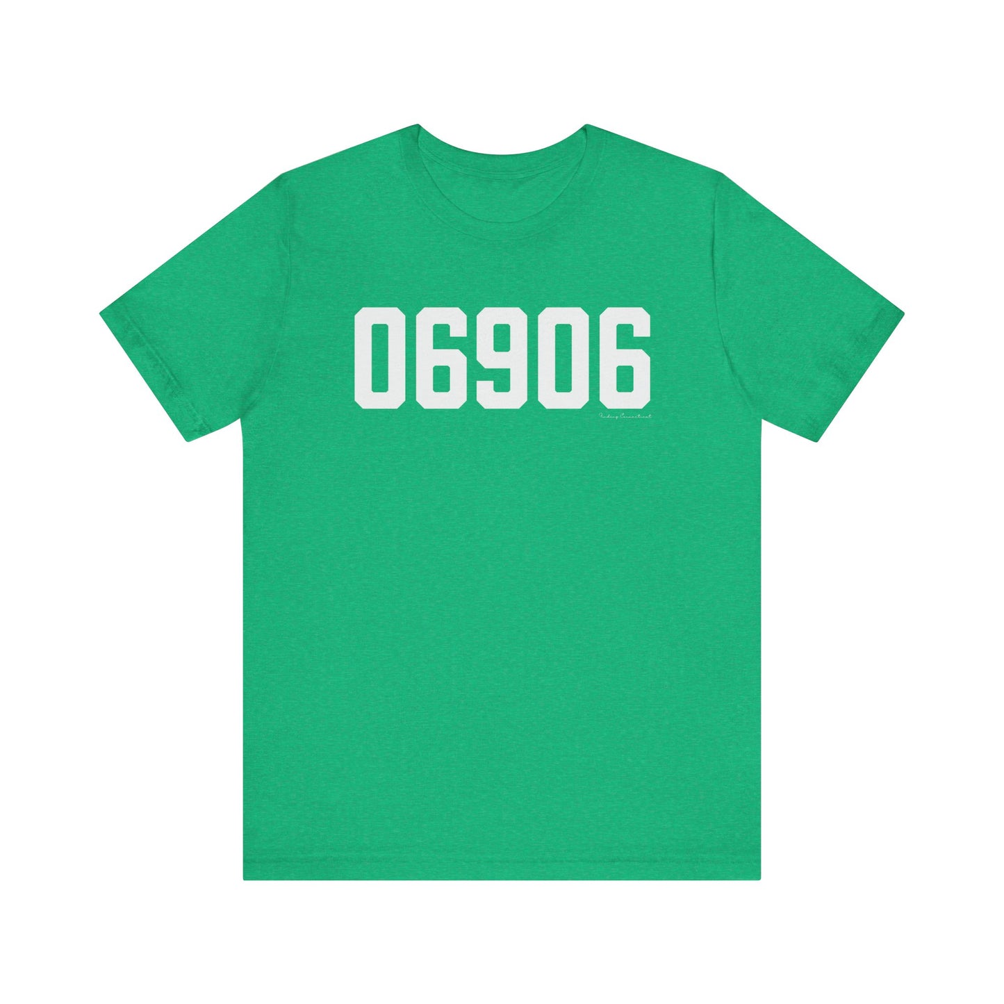 06906 Stamford CT Zip Code Unisex Jersey Short Sleeve T-Shirt