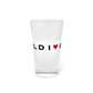 Ridgefield Vision Pint Glass, 16oz