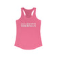 Just a kid from Sherman Women's Ideal Racerback Tank Top
