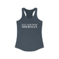 Just a kid from Sherman Women's Ideal Racerback Tank Top