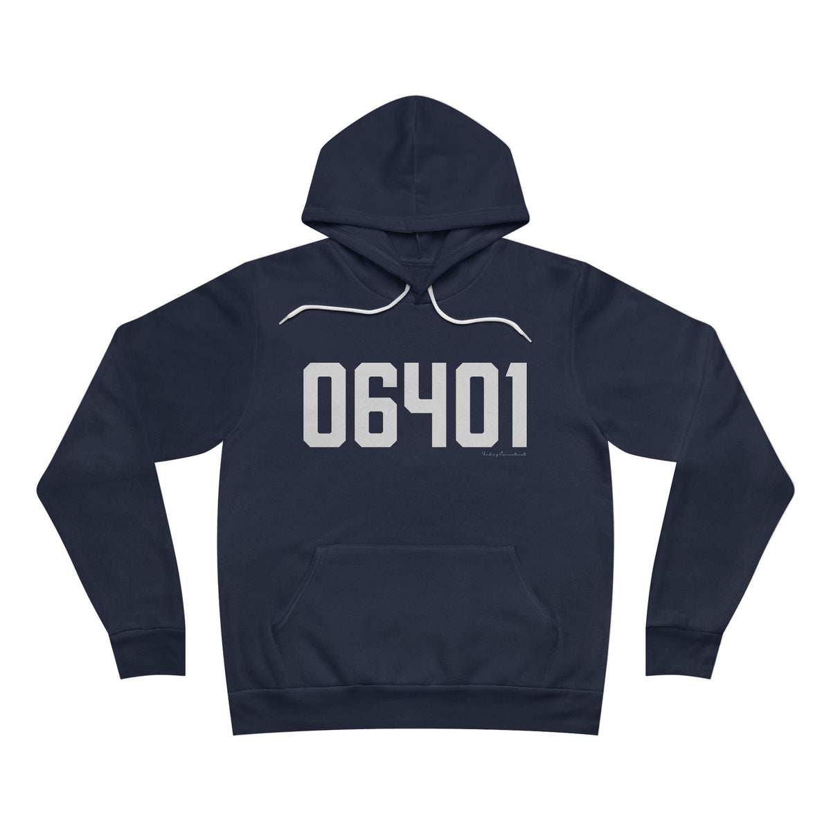 06401 Ansonia CT Zip Code Unisex Sponge Fleece Pullover Hoodie