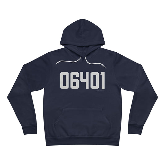 06401 Ansonia CT Zip Code Unisex Sponge Fleece Pullover Hoodie