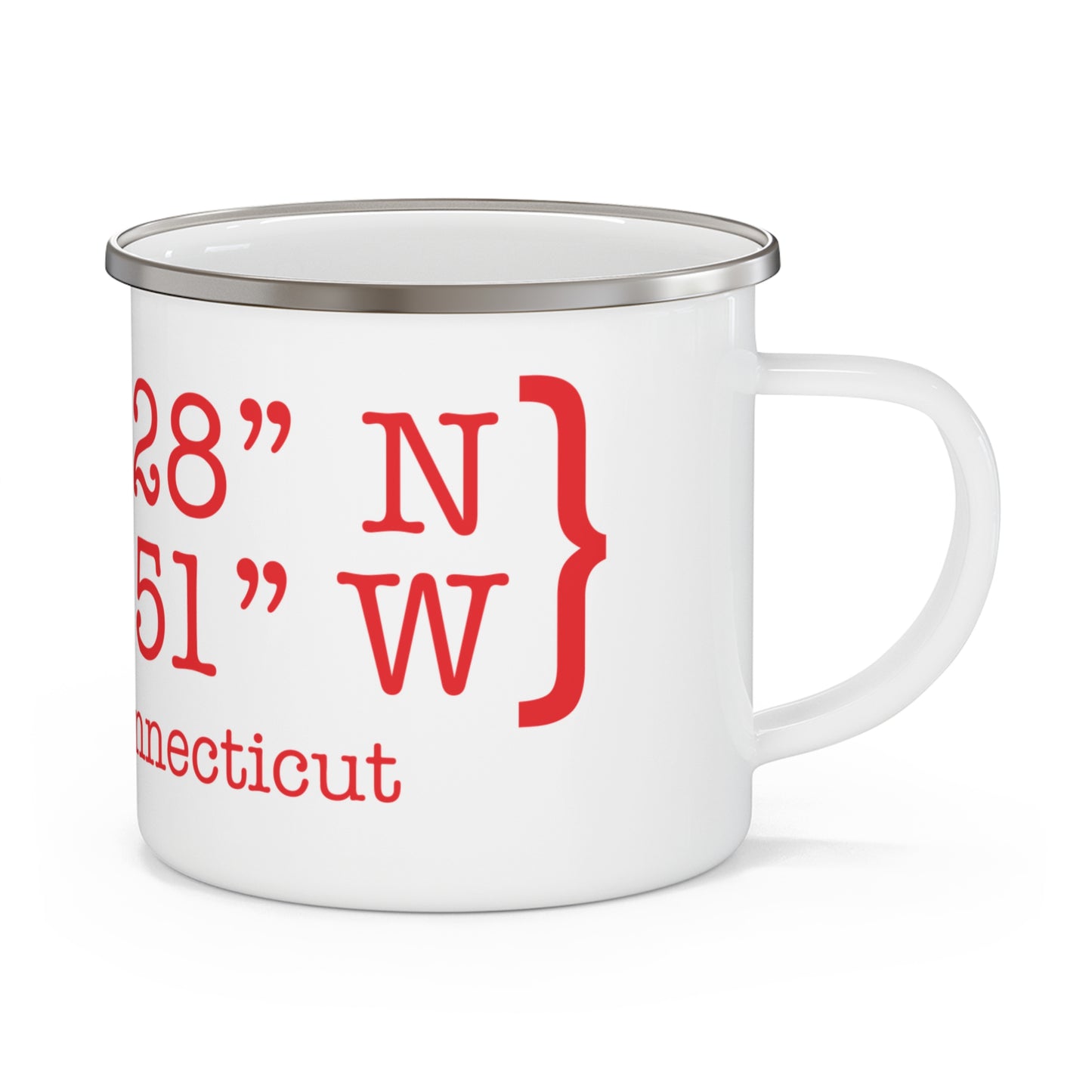 Fairfield Coordinates Enamel Camping Mug
