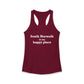 South Norwalk is My Happy Place Women's Ideal Racerback Tank Top