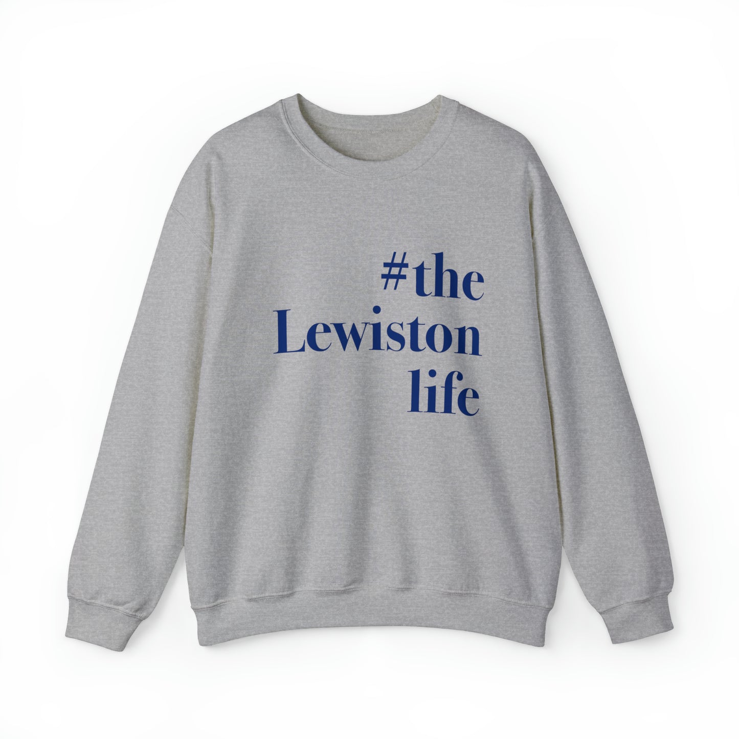 #thelewistonlife Unisex Heavy Blend™ Crewneck Sweatshirt