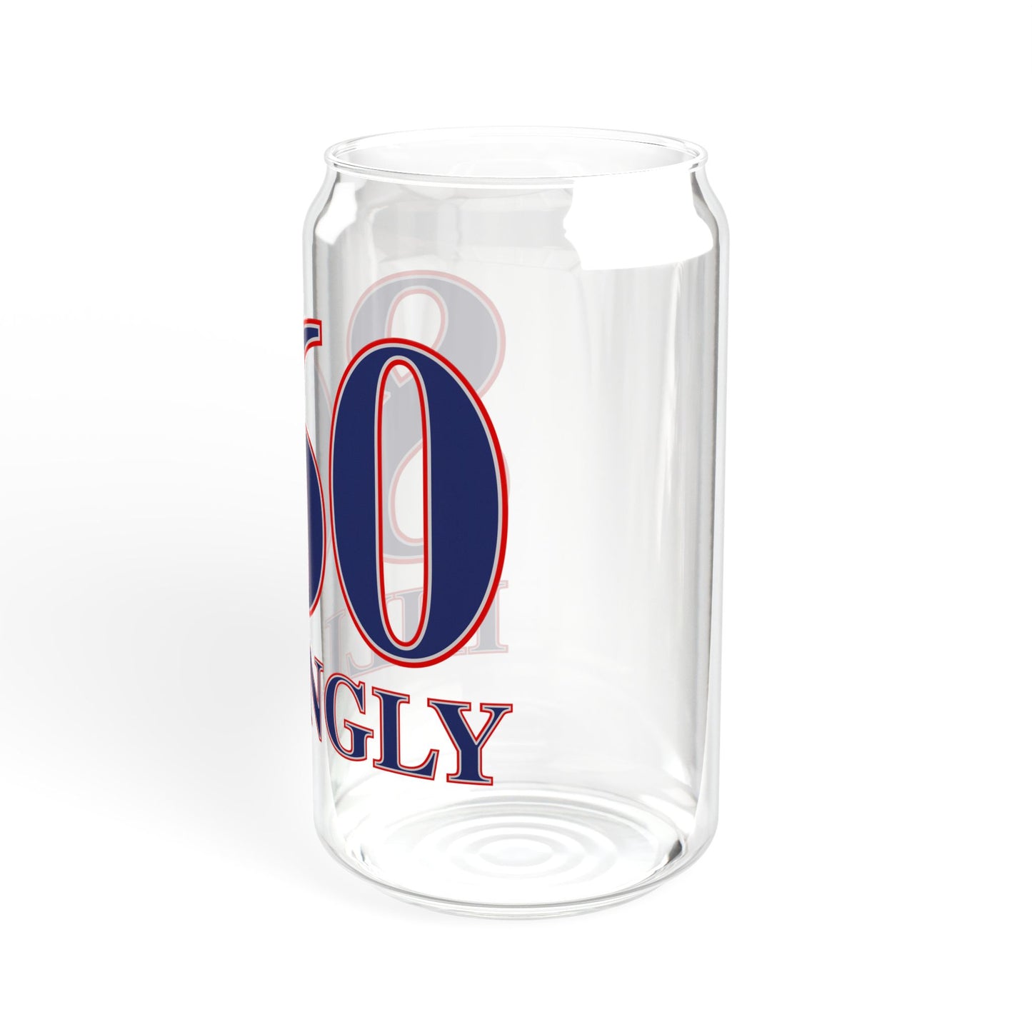 860 Killingly Red, White & Blue Sipper Glass, 16oz