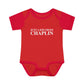 Just a kid from Chaplin Infant Baby Rib Bodysuit