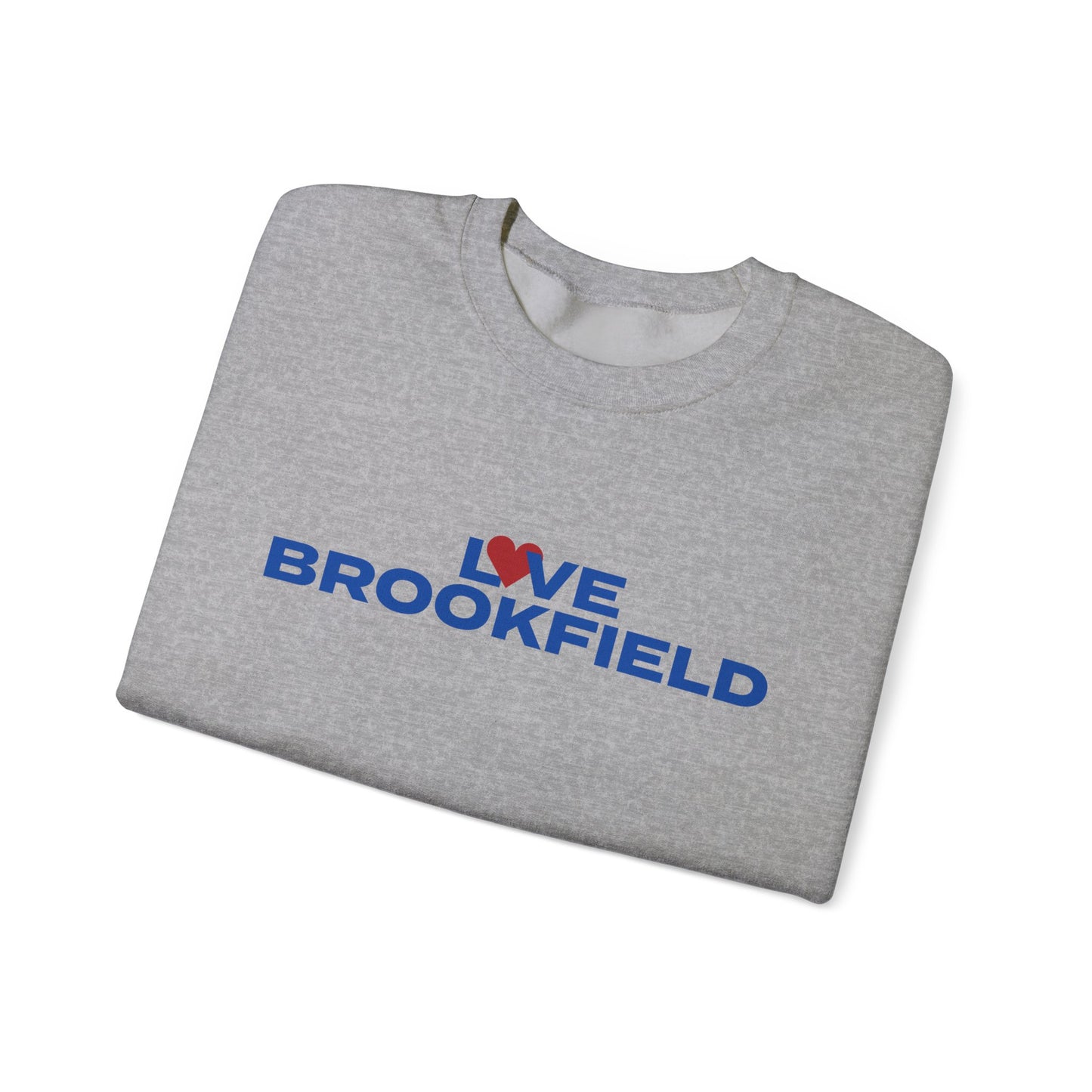 Love Brookfield Unisex Heavy Blend™ Crewneck Sweatshirt