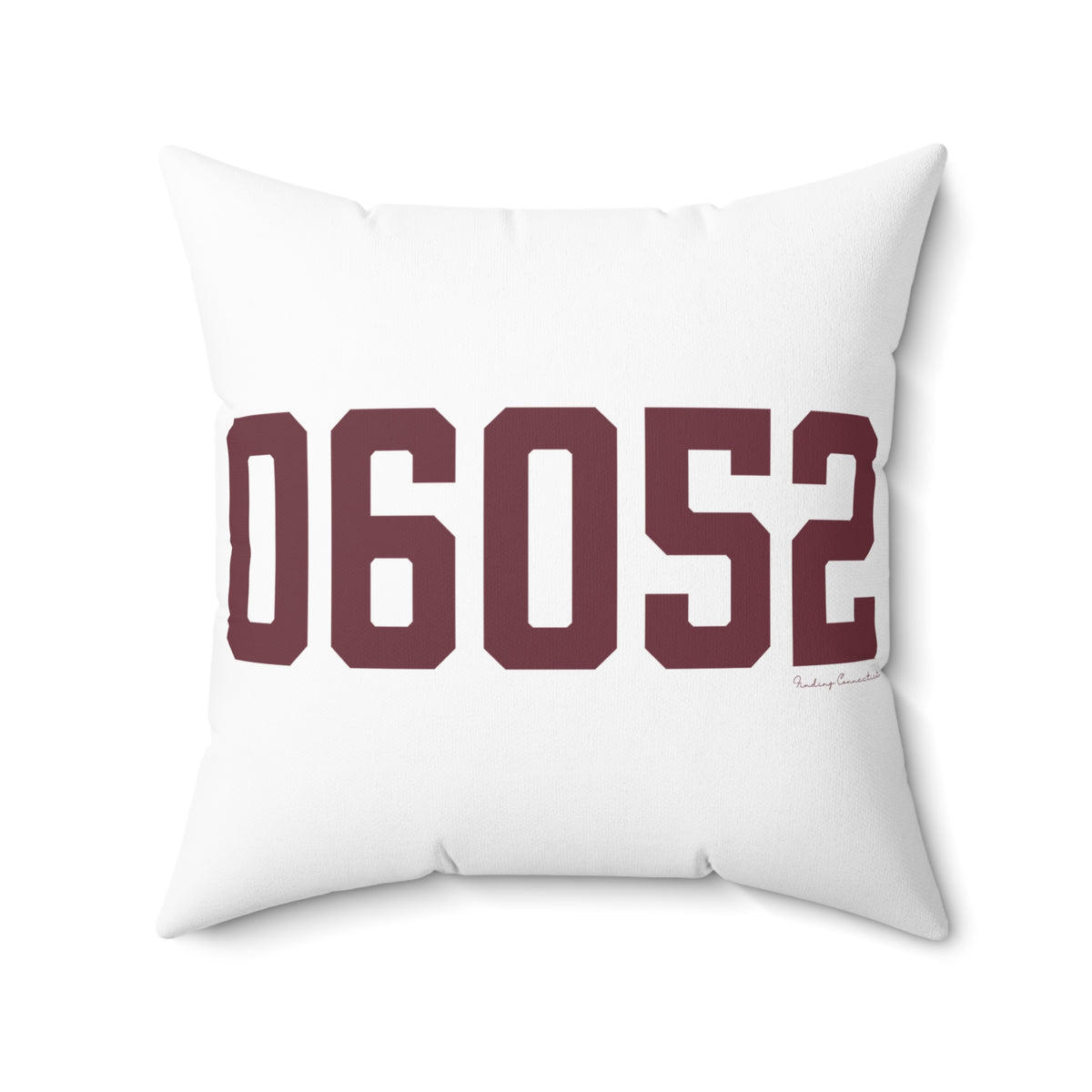 06052 New Britain Connecticut Zip Code Polyester Square Pillow