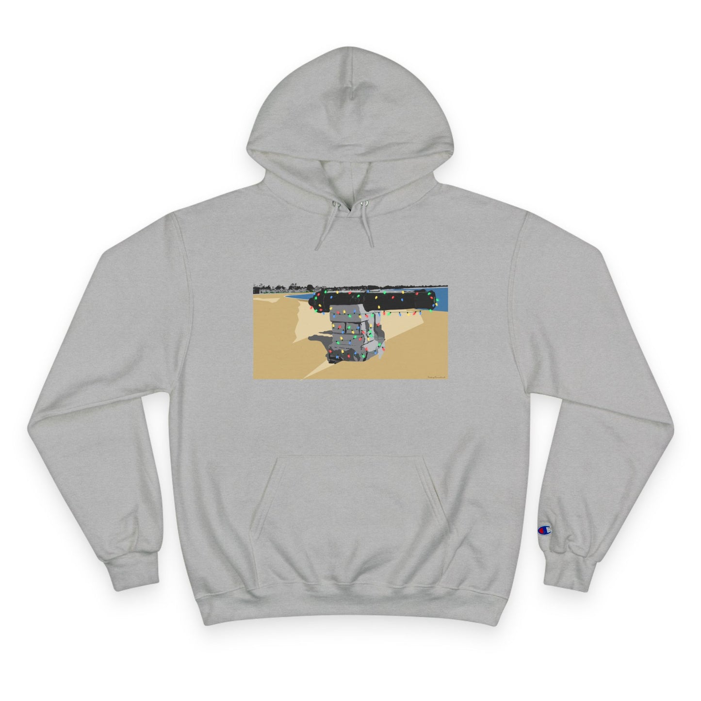 Compo Cannon Lights Champion Hoodie Sweatshirt