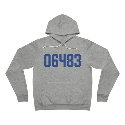 06483 Seymour Connecticut Zip Code Unisex Sponge Fleece Pullover Hoodie