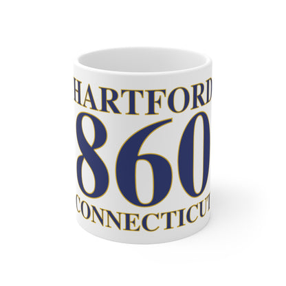 Hartford 860 Connecticut Canton Mug 11oz