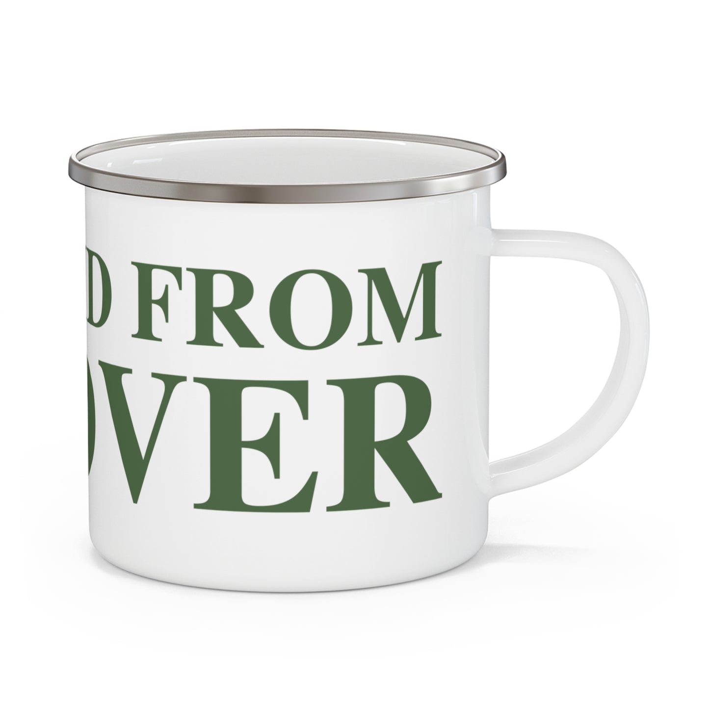 Just a kid from Andover Enamel Camping Mug