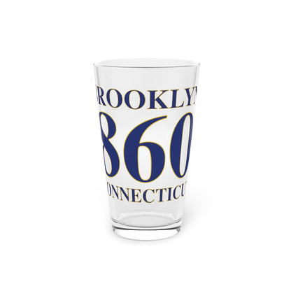 Brooklyn 860 Connecticut Pint Glass, 16oz