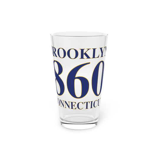 Brooklyn 860 Connecticut Pint Glass, 16oz