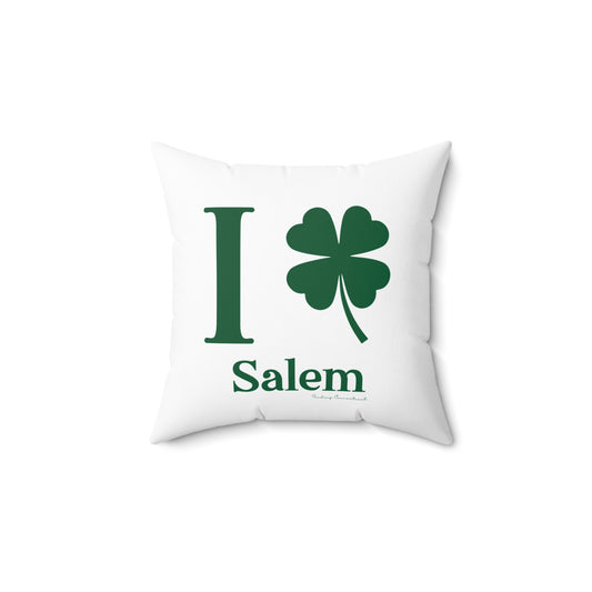 I Clover Salem Spun Polyester Square Pillow