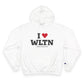 I Heart WLTN Champion Hoodie