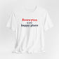 Rowayton is My Happy Place Unisex Jersey Short Sleeve T-Shirt
