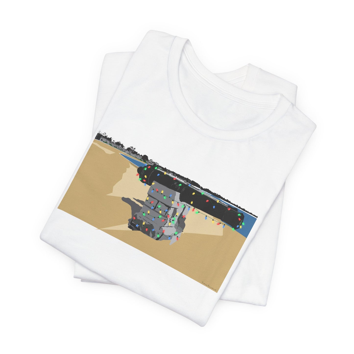 Compo Cannon Lights Unisex Jersey Short Sleeve T-Shirt