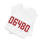 06480 Portland Connecticut Zip Code Unisex Jersey Short Sleeve T-Shirt
