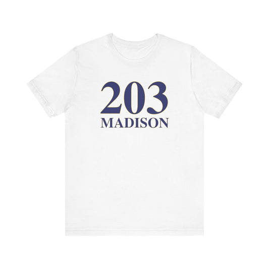 203 Madison Unisex Jersey Short Sleeve T-Shirt