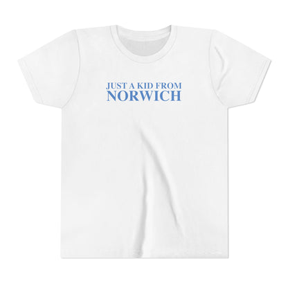 Just a kid from Norwich Youth Short Sleeve T-Shirt