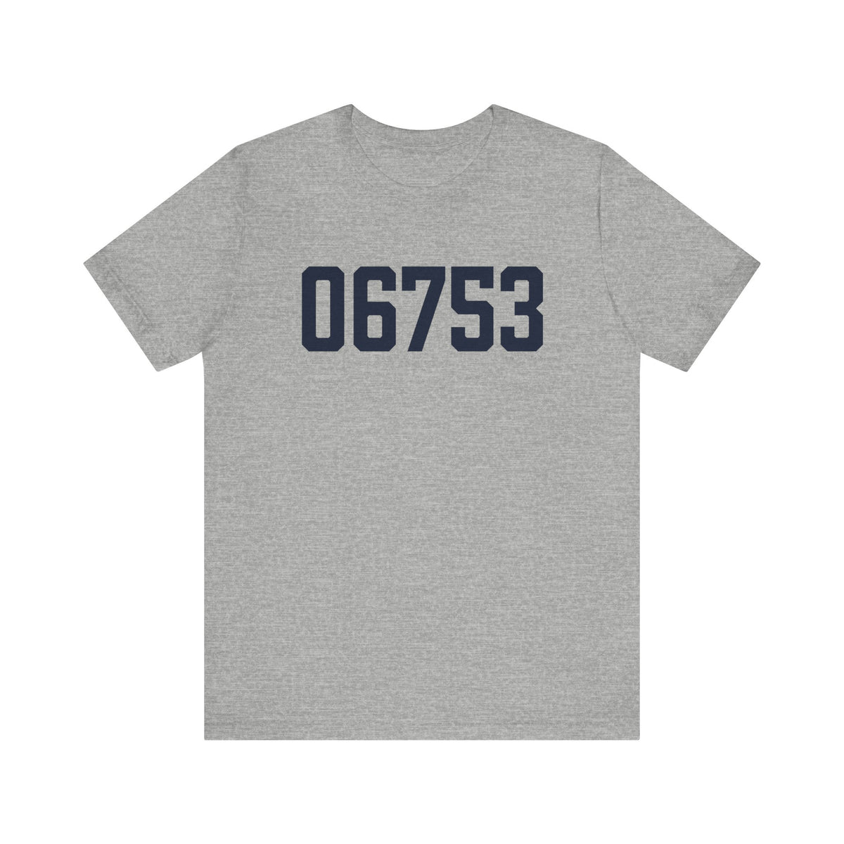 06753 Cornwall Connecticut Zip Code Unisex Jersey Short Sleeve T-Shirt