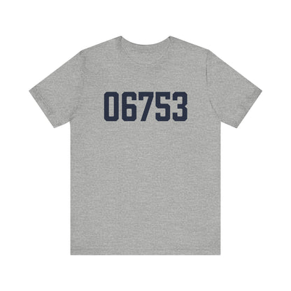 06753 Cornwall Connecticut Zip Code Unisex Jersey Short Sleeve T-Shirt