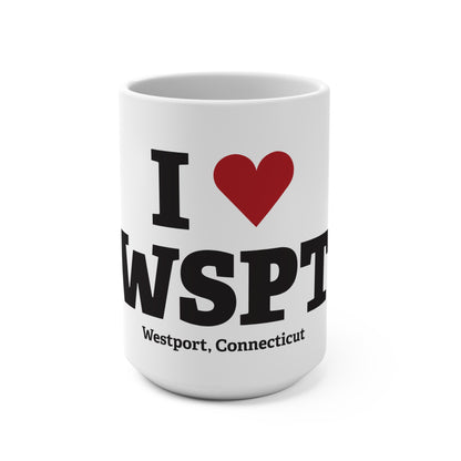 I Heart WSPT Mug 15oz