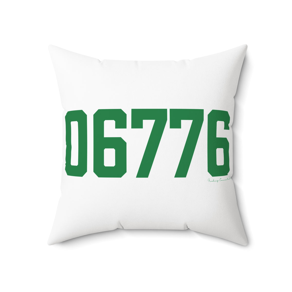 06776 New Milford Connecticut Zip Code Polyester Square Pillow