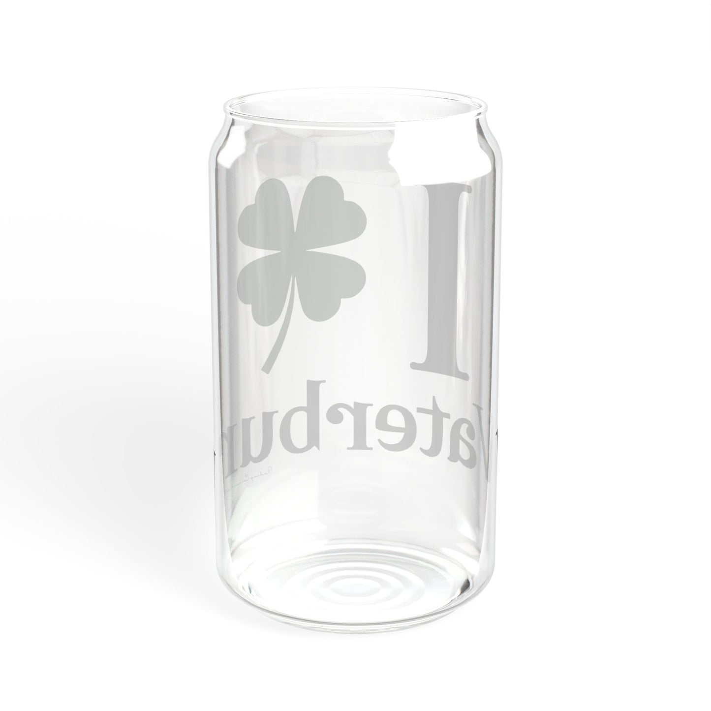 I Clover Waterbury Sipper Glass, 16oz