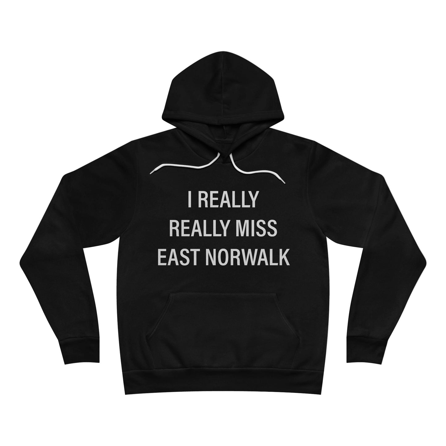 I Really Really Miss East Norwalk Unisex Sponge Fleece Pullover Hoodie