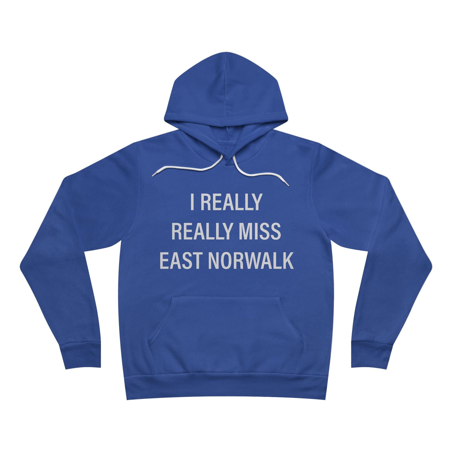 I Really Really Miss East Norwalk Unisex Sponge Fleece Pullover Hoodie