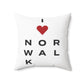 Norwalk Vision  Spun Polyester Square Pillow