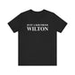 Just a kid from Wilton Unisex Jersey Short Sleeve T-Shirt