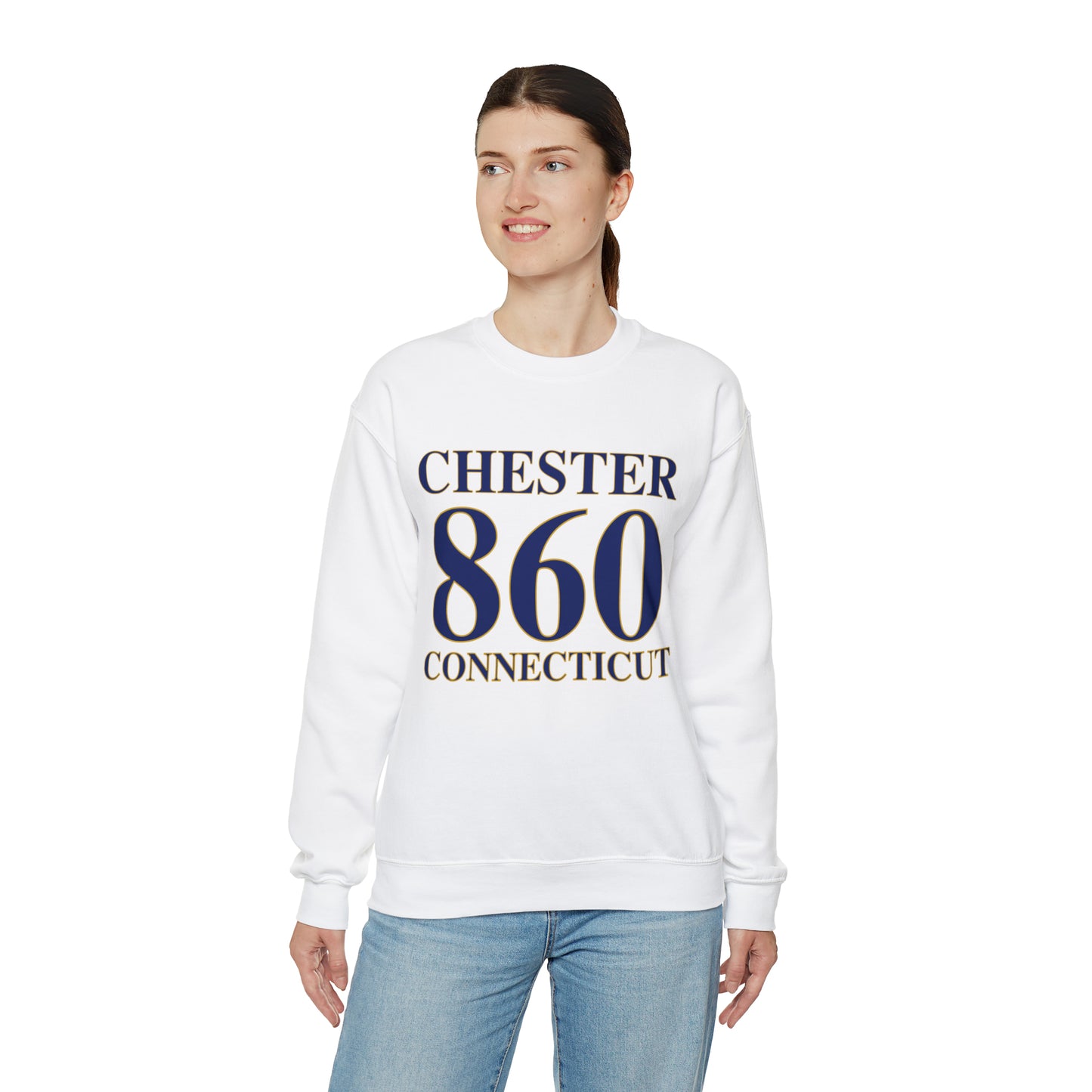 Chester 860 Connecticut Unisex Heavy Blend™ Crewneck Sweatshirt