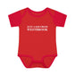 Just a kid from Westbrook Infant Baby Rib Bodysuit