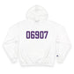 06907 Stamford Connecticut Zip Code Champion Hoodie Sweatshirt