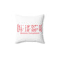 Monroe Coordinates Spun Polyester Square Pillow