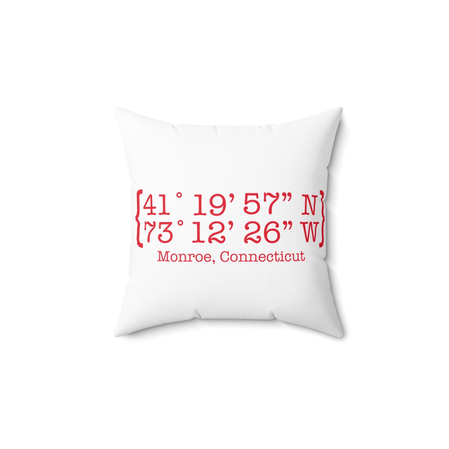 Monroe Coordinates Spun Polyester Square Pillow