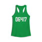 06417 Deep River CT Zip Code Women's Ideal Racerback Tank Top