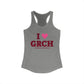I Heart GRCH Women's Ideal Racerback Tank Top