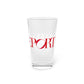 41 Tilt Bridgeport Pint Glass, 16oz