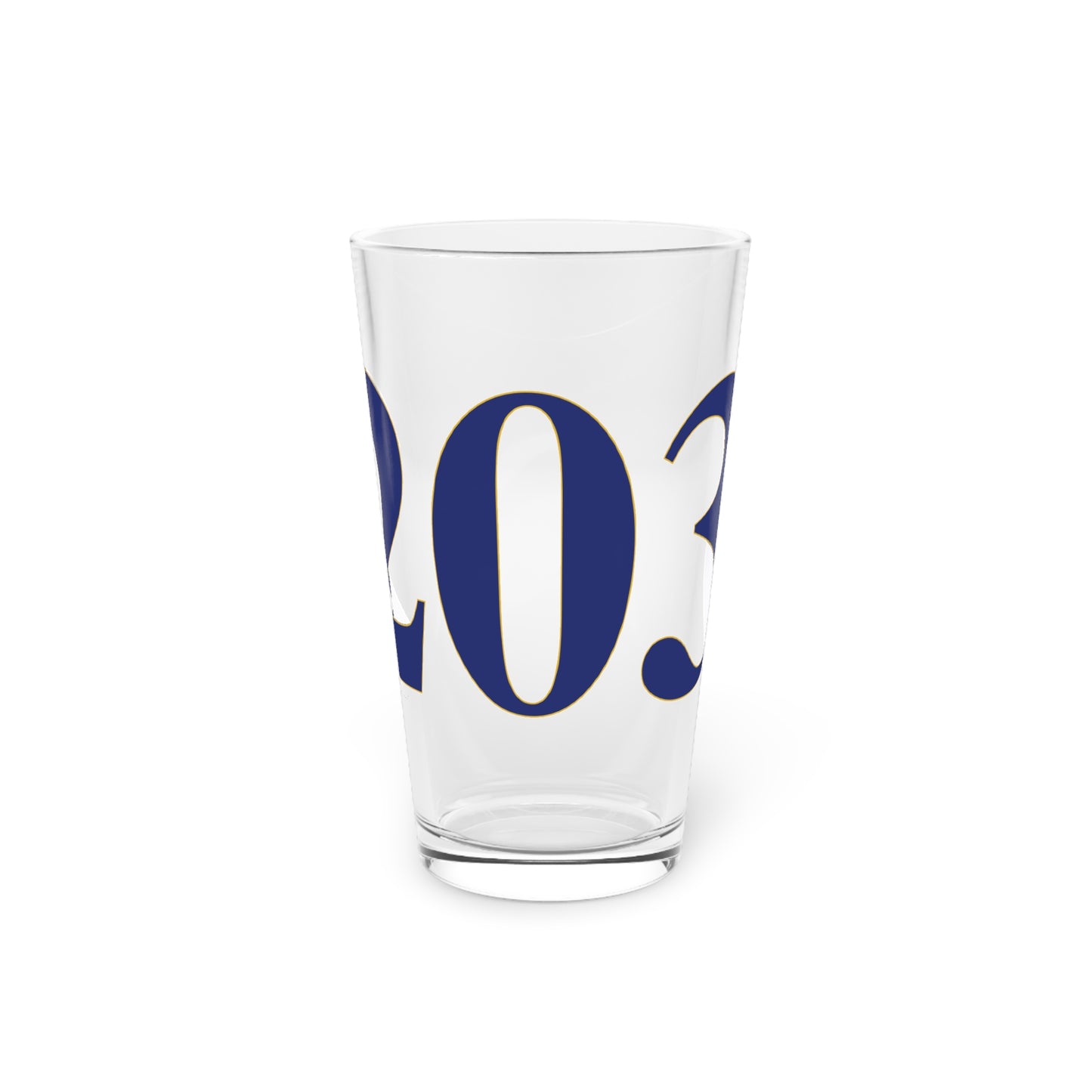203 Pint Glass, 16oz