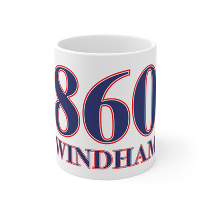 860 Windham Red, White & Blue Mug 11oz